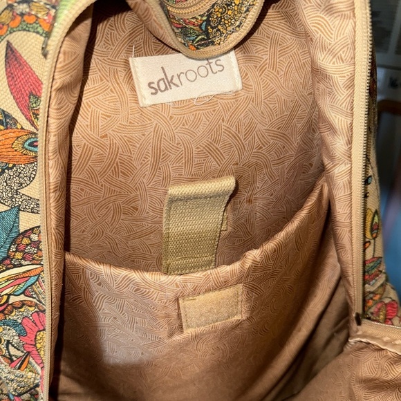 Sakroots | Owl Multicolored Backpack Canvas Design main image 4